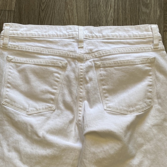 J.Crew Point Sur Slim Distressed White Boyfriend Jeans - 29 - Picture 3 of 10